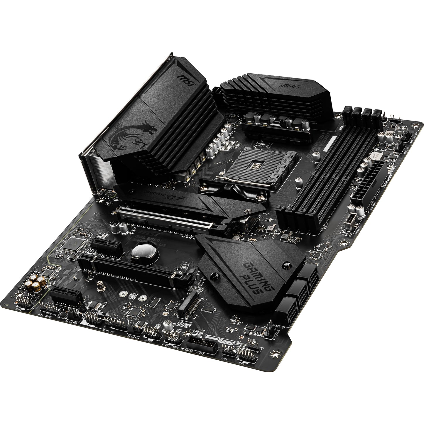 MPG B550 GAMING plus AM4 AMD B550 SATA 6Gbs DDR4 Ryzen 5000 / 4000G / 3000 ATX Motherboard