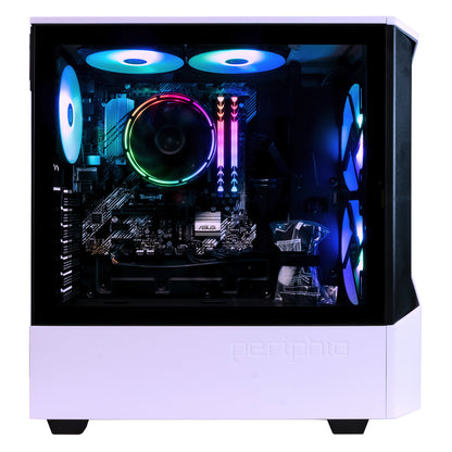 B450M Dark Castle Desktop Computer, AMD Ryzen 7 Gen 5, 16GB, +1TB HD 1TB SSD